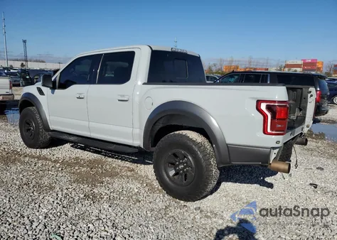2017 Ford F150 Raptor из США, поврежденный, VIN 1FTFW1RG2HFC90782